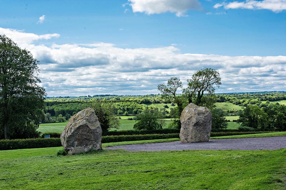 View from Brú na Bóinne, Co. Meath, Ireland