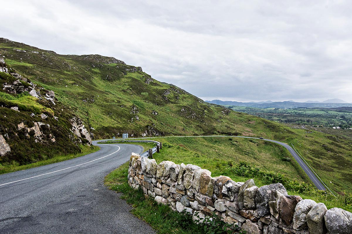 Portsalon Road Switchbacks, Co. Donegal, Ireland