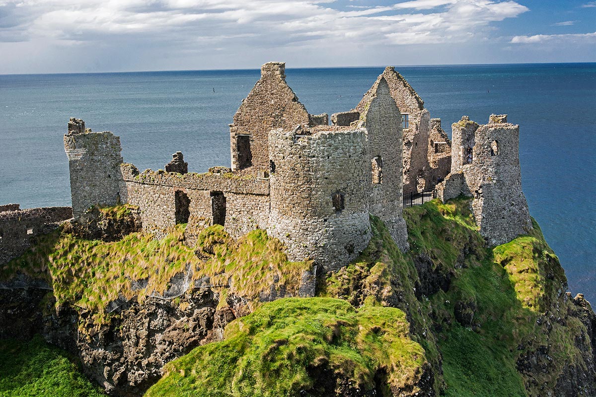 Danluce Castle, Antrim Coast, Northern Ireland Danluce Castle, Antrim Coast, Northern Ireland