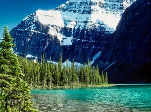 Mt Edith Cavell and Lake, Jasper NP, AB