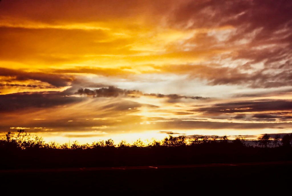 Sunset, Banff NP, AB