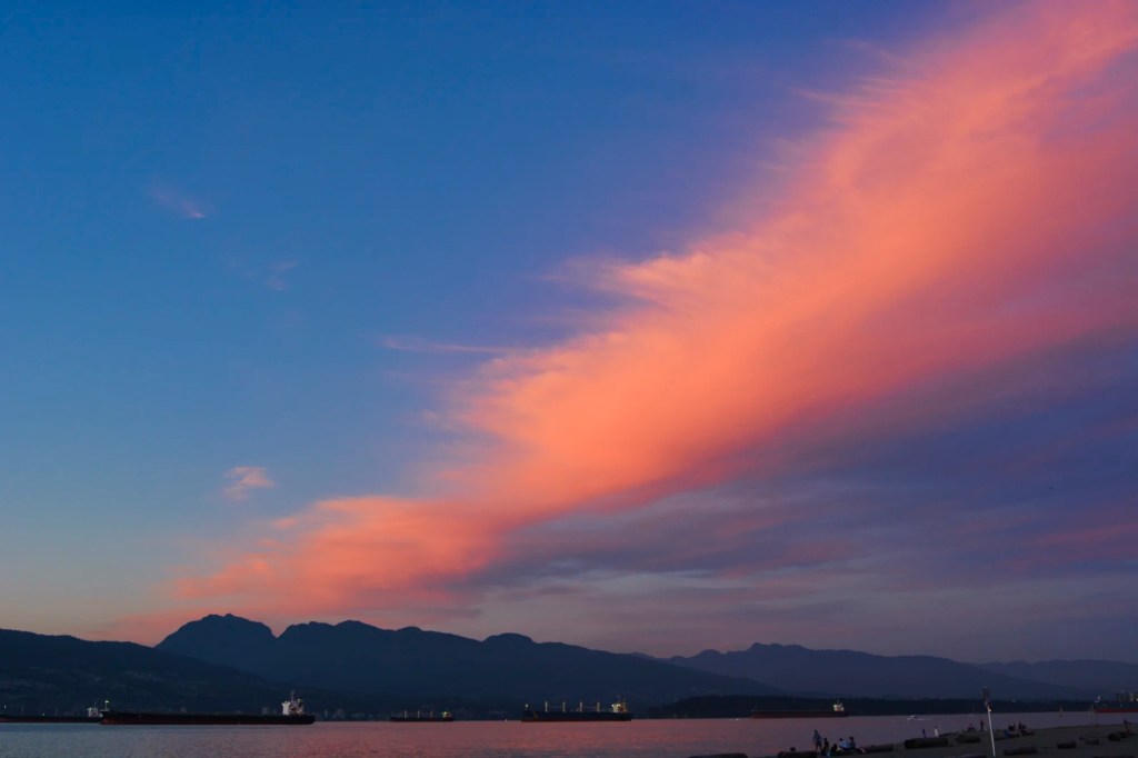 Spanish Banks Sunset, Vancouver, BC