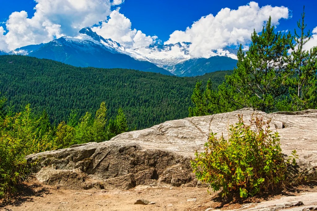 Tantalus Range 105mm View, Sea-to-Sky Highway, BC