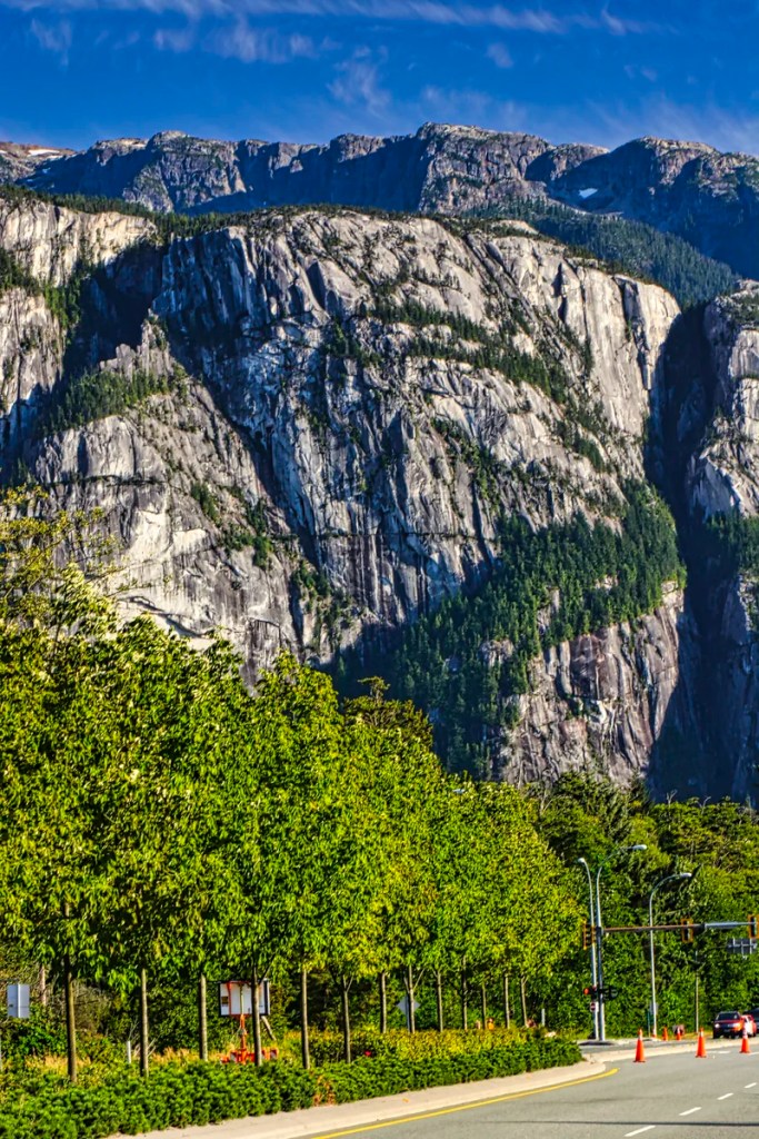 Stawamus Chief cliffs, Squamish, BC