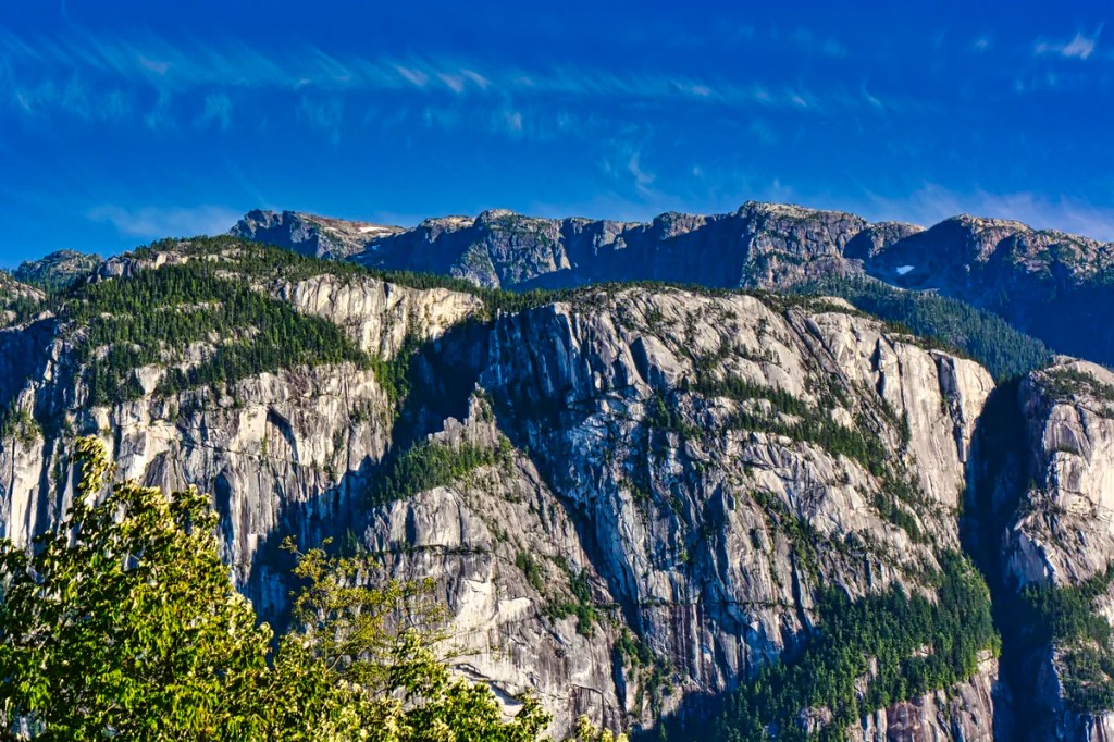 Stawamus Chief cliffs, Squamish, BC