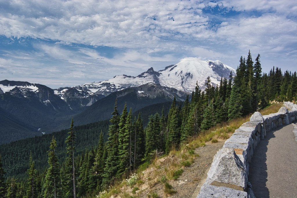 Sunrise Point Lookout, Mount Rainier NP, WA