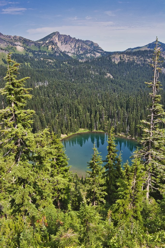 Sunrise Lake 30 mm View, Mount Rainier NP, WA