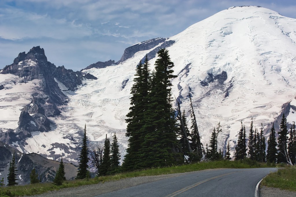 Road 105 mm View, Mount Rainier NP, WA