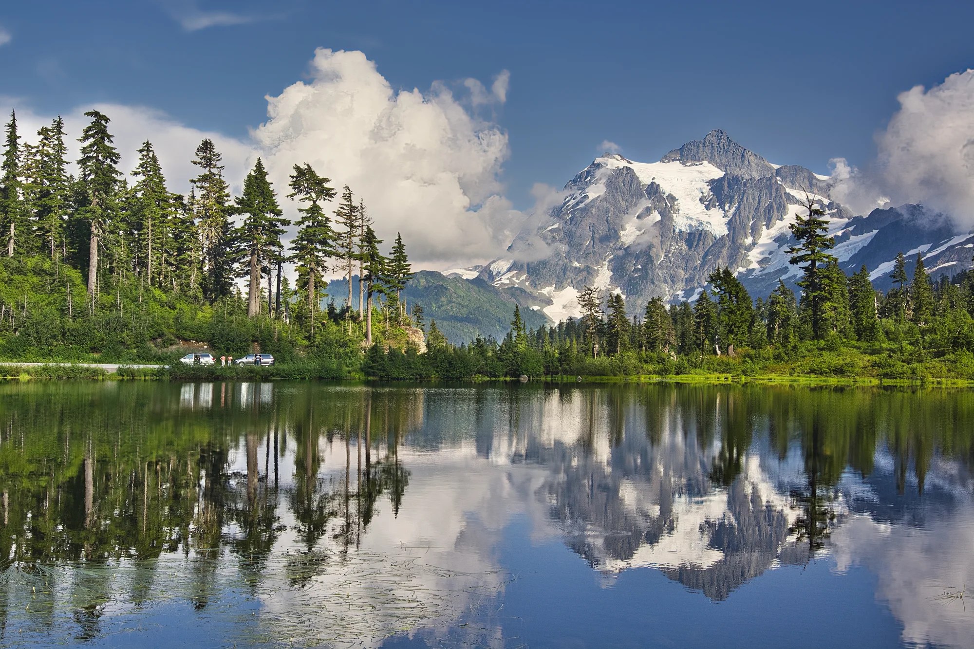 Picture Lake, Mt Baker NF, WA