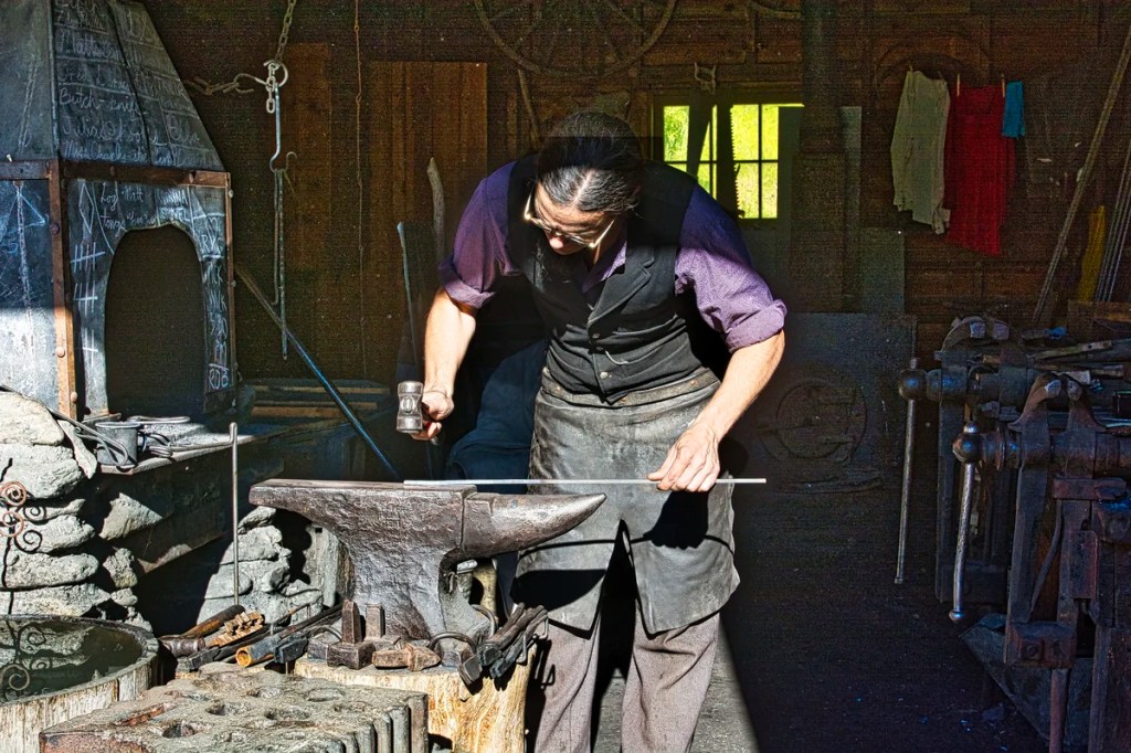 20 Cameron & Ames Blacksmiths, Barkerville