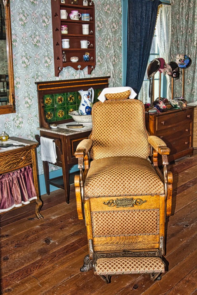 27 Moses Hair Cutting, Barkerville