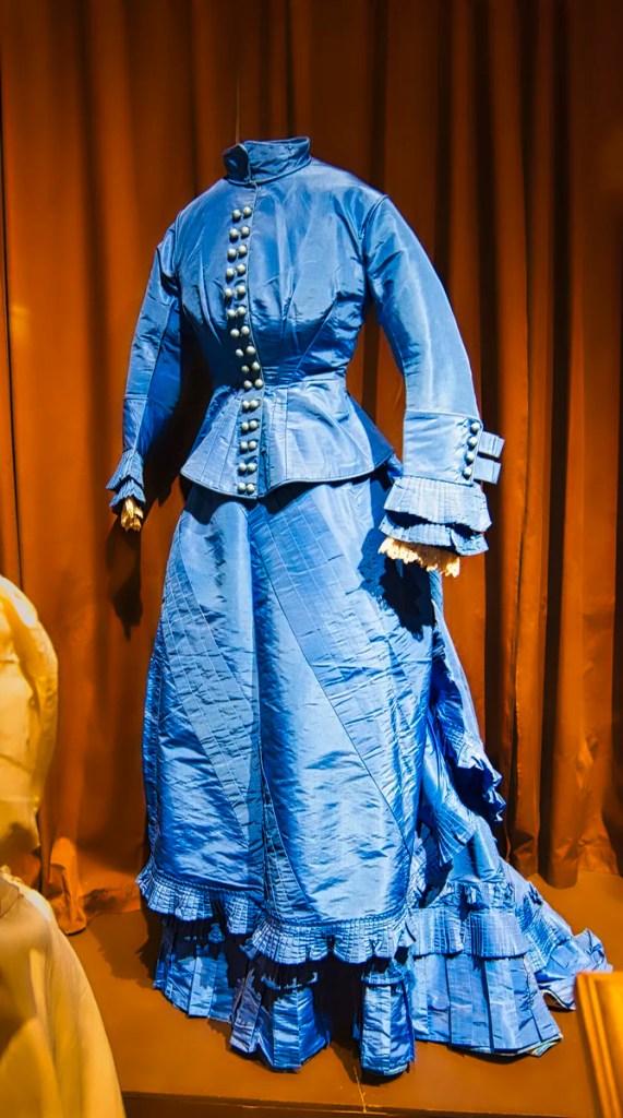 Margaret House's Silk Wedding Dress