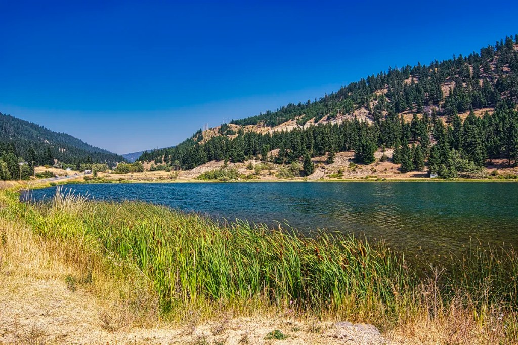6 Mile Lake, Highway 97, British Columbia