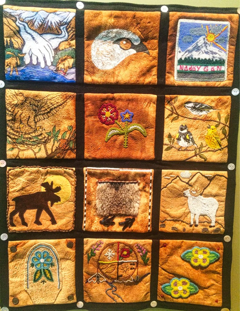 Healing Blanket, Tlingit Cultural Centre, Teslin, Yukon