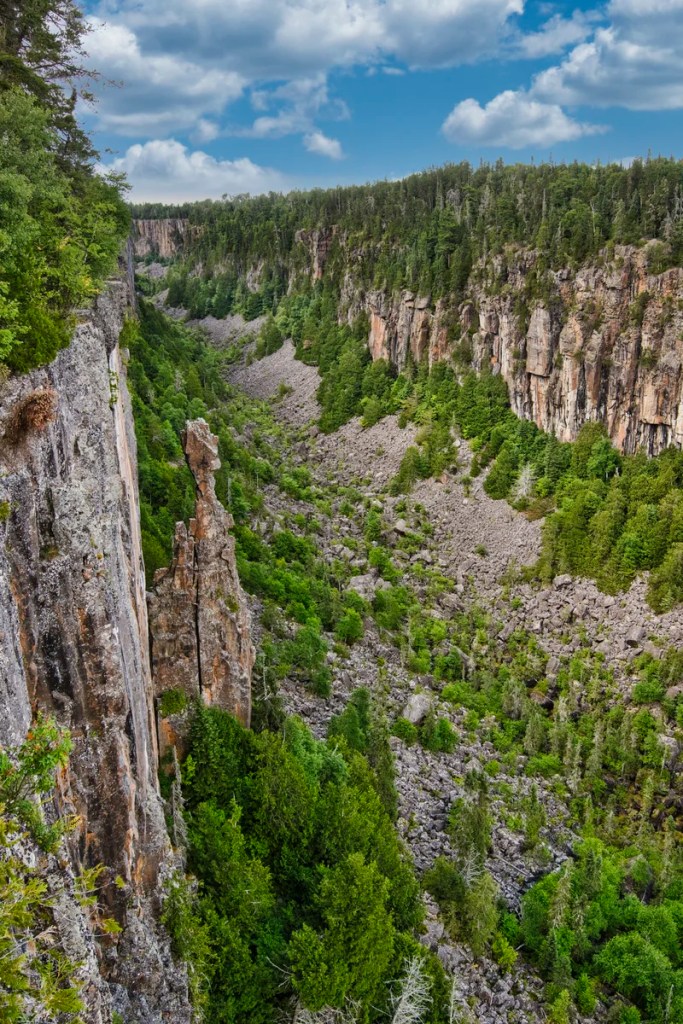 Ouimet Canyon North View