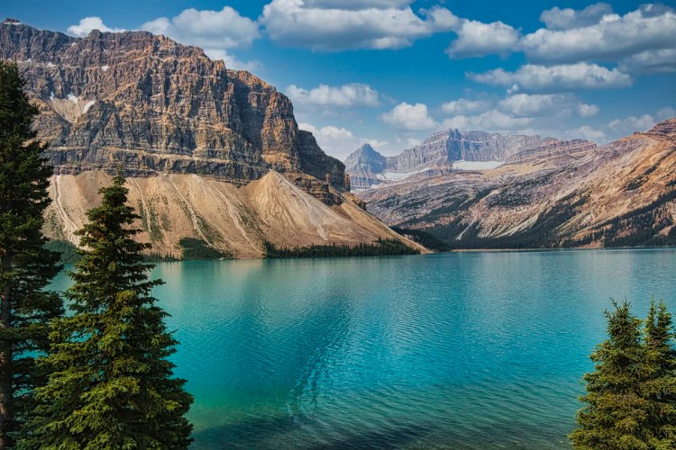 Smoky Bow Lake, Banff NP, AB After Editing