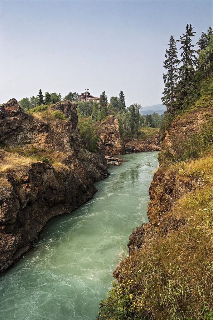 Glacial-Green Moricetown Canyon Glacial-Green Moricetown Canyon, British Columbia