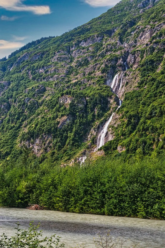 Waterfall, Stewart-Cassiar Highway, BC
