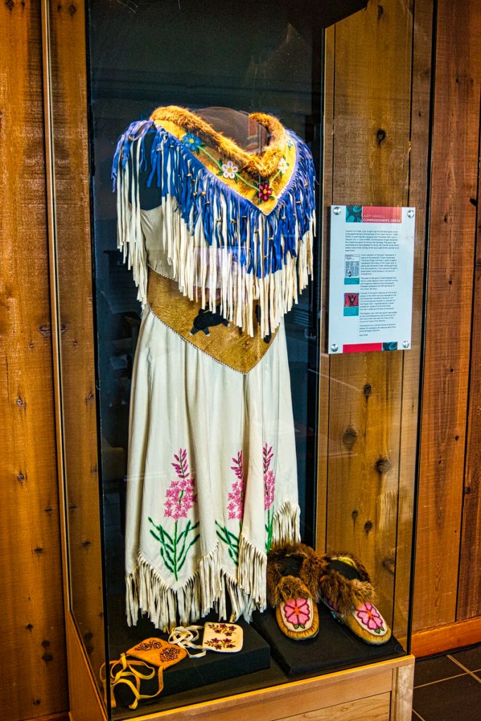 Judy Gingell’s Dress, Kwanlin Dün Cultural Centre, Whitehorse YT