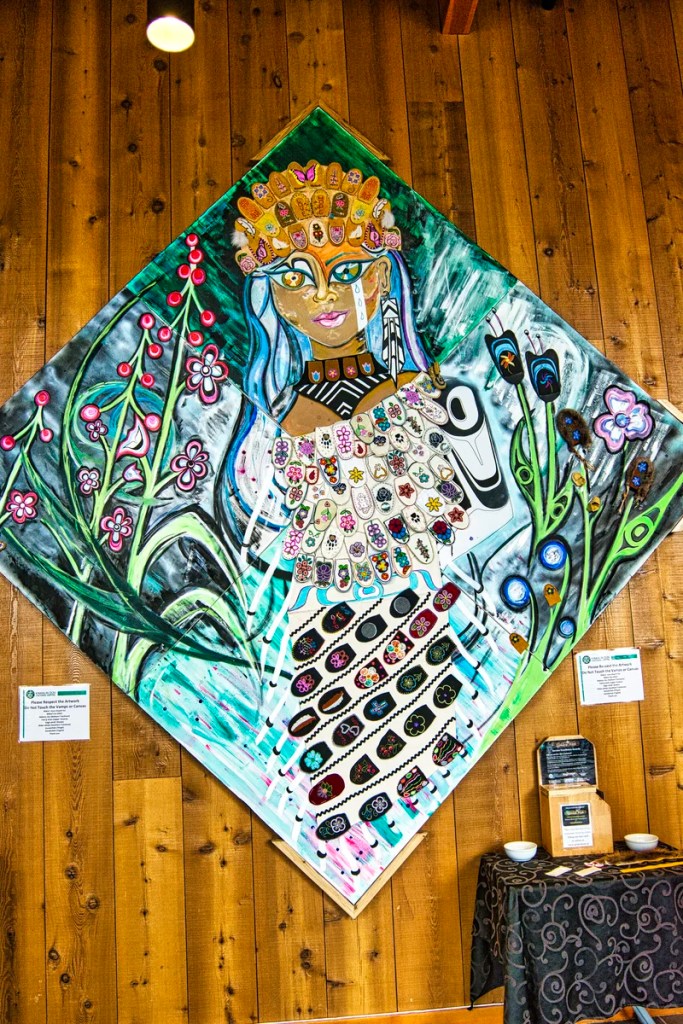MMIW Artwork, Kwanlin Dün Cultural Centre, Whitehorse YT