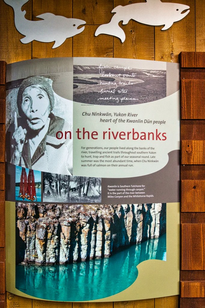 Riverbanks Poster, Kwanlin Dün Cultural Centre, Whitehorse YT