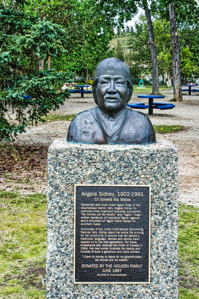 Angela Sidney Bust, Whitehorse YT