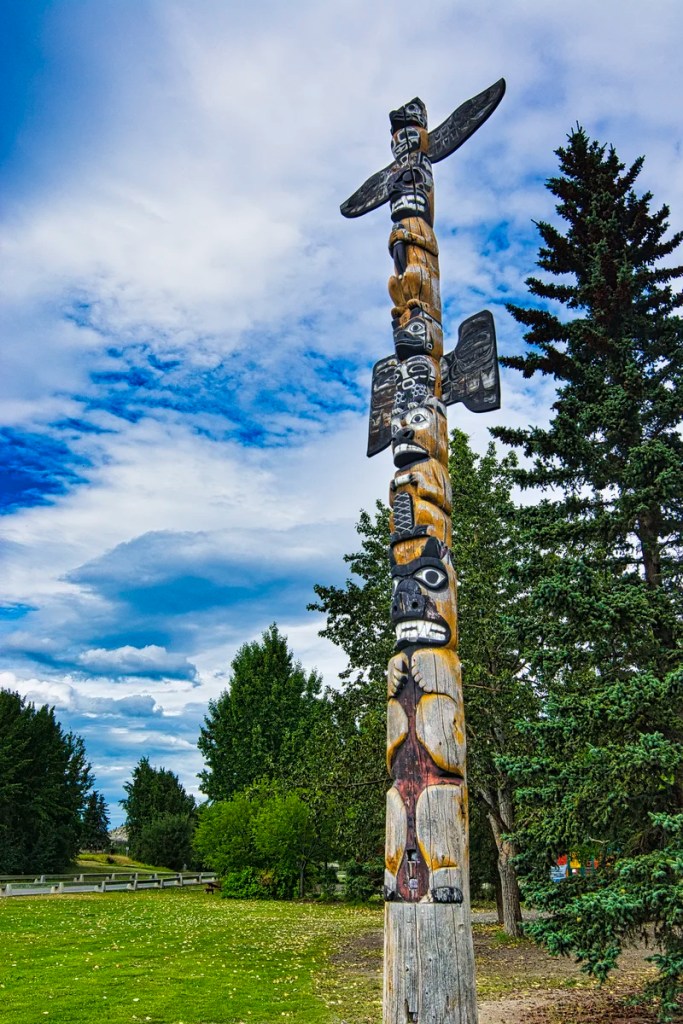 Friendship Totem Pole, Whitehorse YT