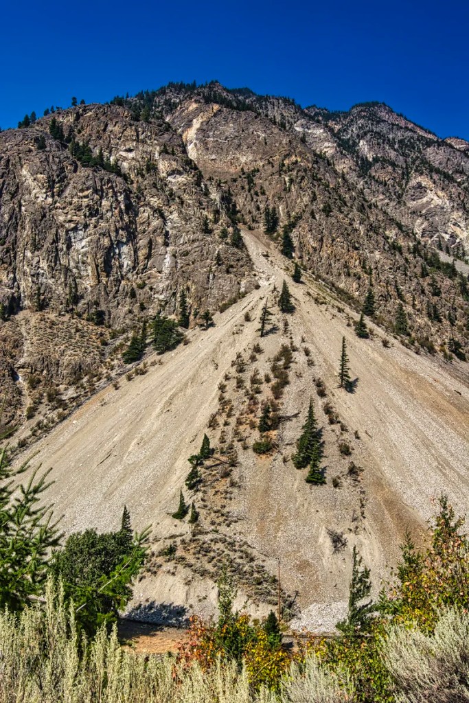 Seton Lake Talus Slope, Lilooet, BC