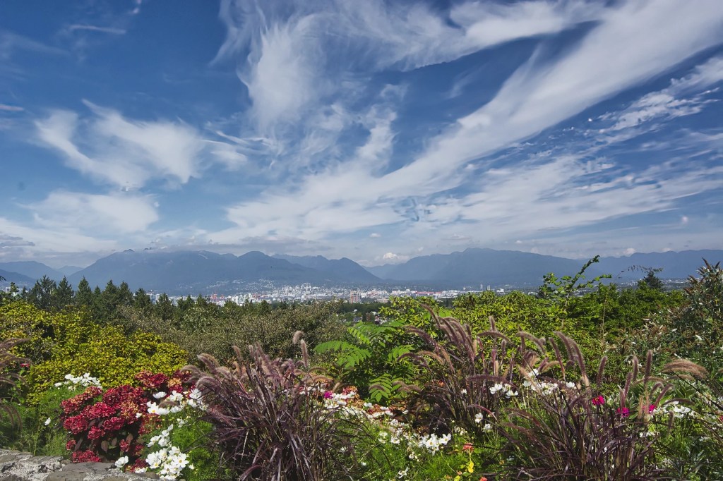McCarthy Plaza View, Queen Elizabeth Park, Vancouver, BC