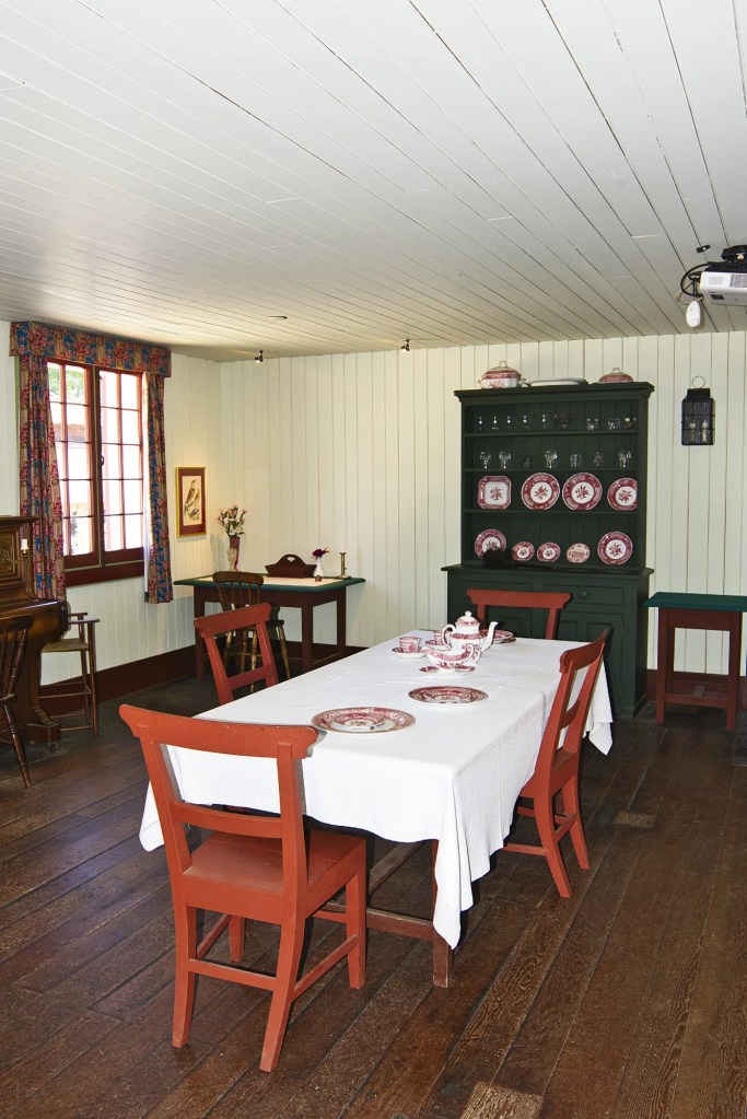 Dining Room, Big House, Fort Langley, BC
