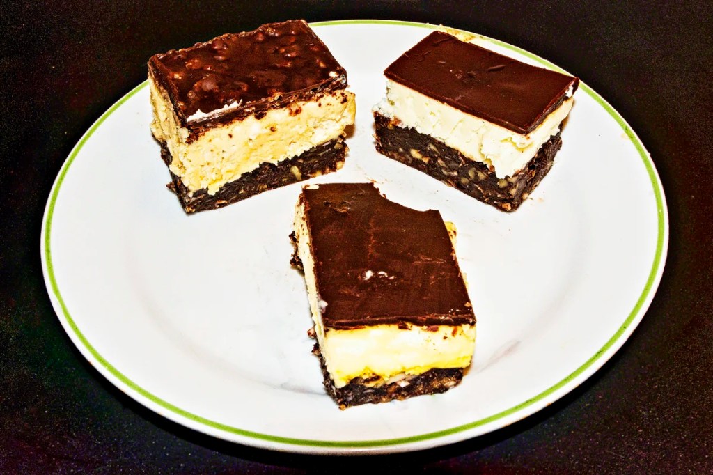 Delicious Nanaimo Bars, Nanaimo, BC, Canada