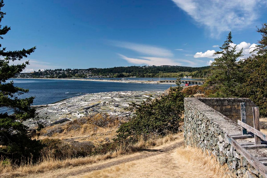 Esquimalt Lagoon from Fort Rodd, Victoria, BC