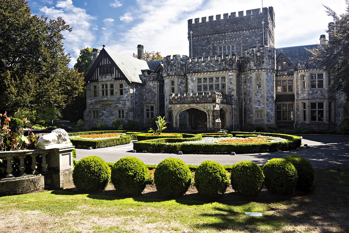 Hatley Castle Back Entrance, Victoria, BC