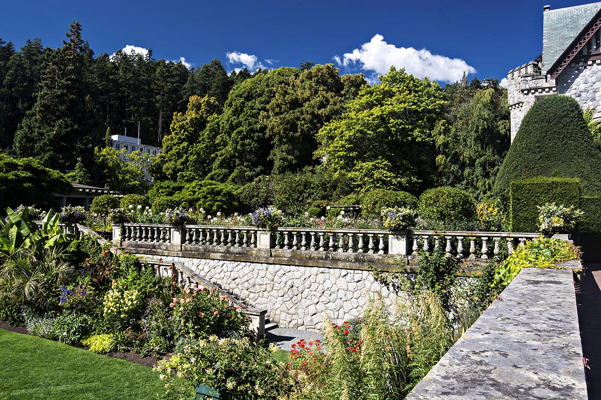 Hatley Castle Sunken Garden, Victoria, BC