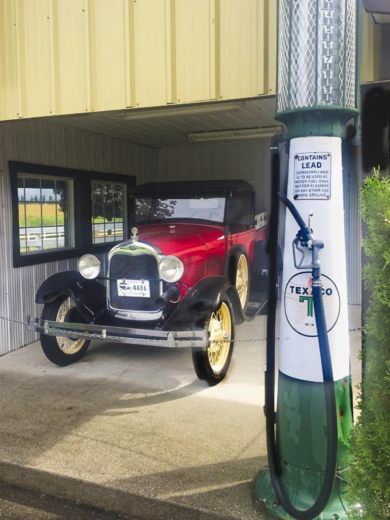 Antique Truck & Petrol Station, Birchwood Dairy Farm, Abbotsford, BC