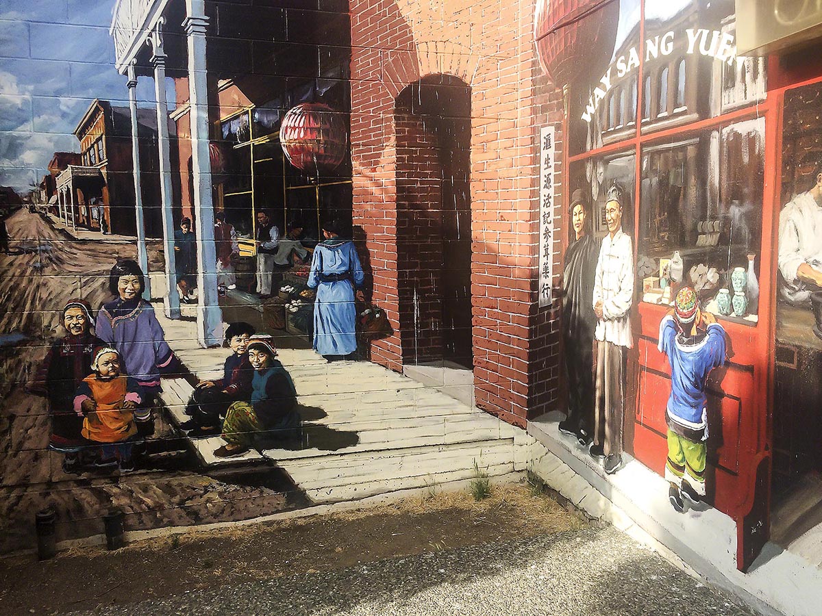 Jeff Maltby's Chinatown Mural, Victoria