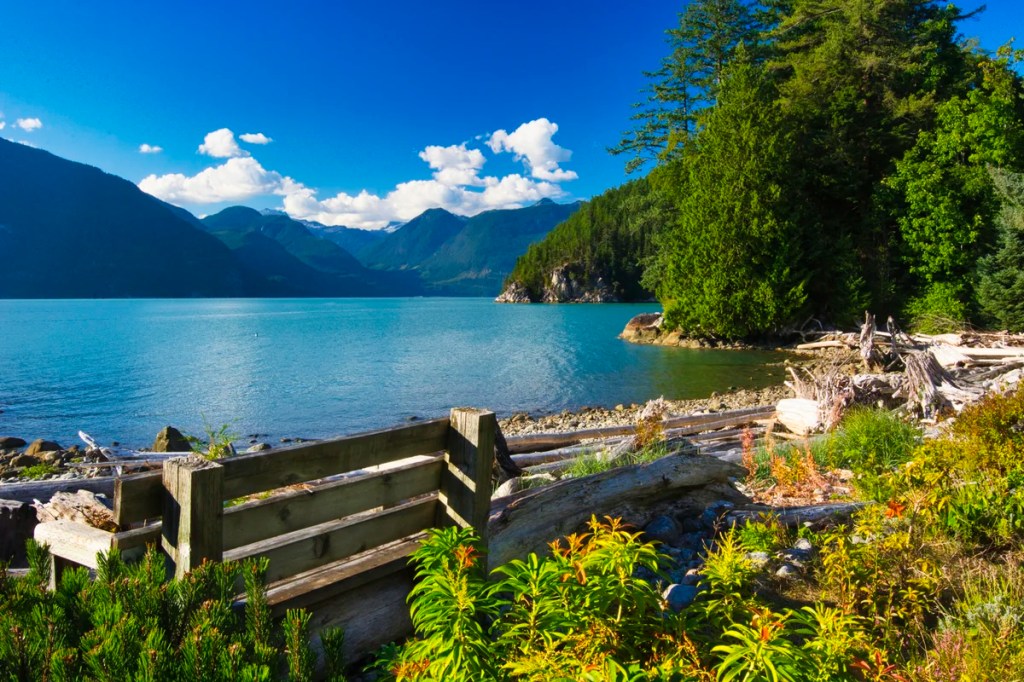 Howe Sound 18mm View, Sea-to-Sky Highway, British Columbia