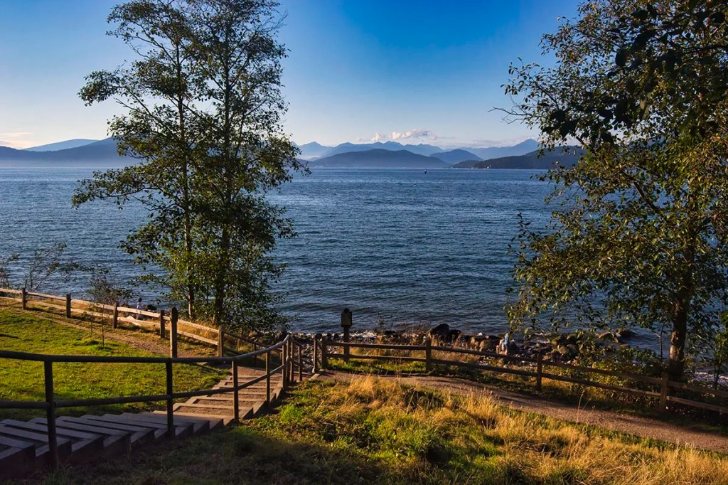 Howe Sound View from Acadia Beach, Vancouver