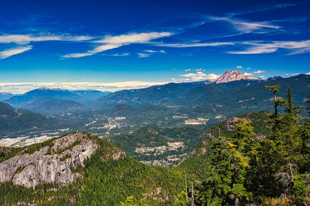 Chief Overlook View, Sea to Sky Gondola, Squamish, BC