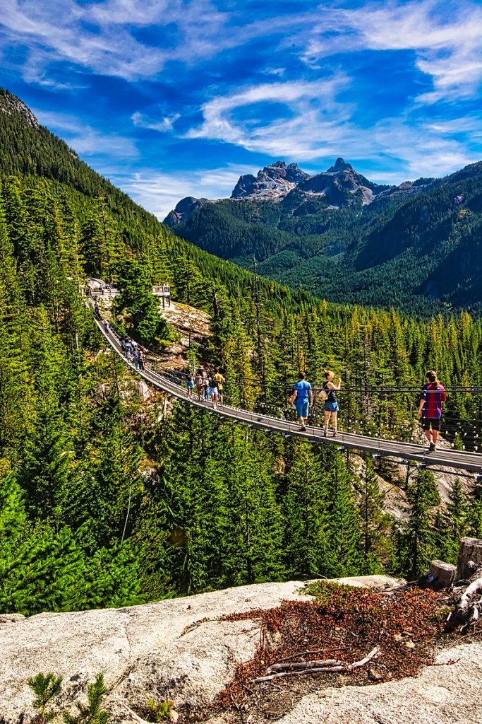 Suspension Bridge, Sea to Sky Gondola, Squamish, BC