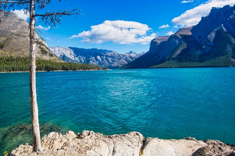 Lake Minnewanka from Picnic Area, Banff NP, Alberta