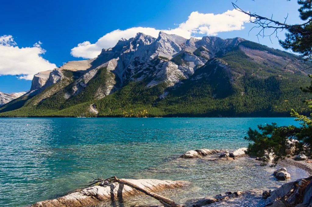 Mt. Inglismaldie, Lake Minnewanka, Banff NP, AB