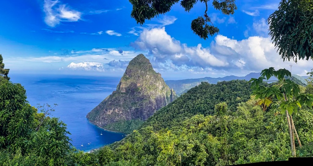 Enhance Edit Petit Piton, Tet Paul Nature Trail, Saint Lucia