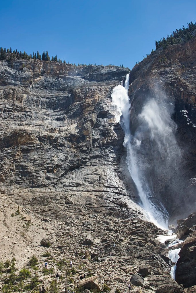 Takakkaw Falls Closeup, Yoho NP, BC