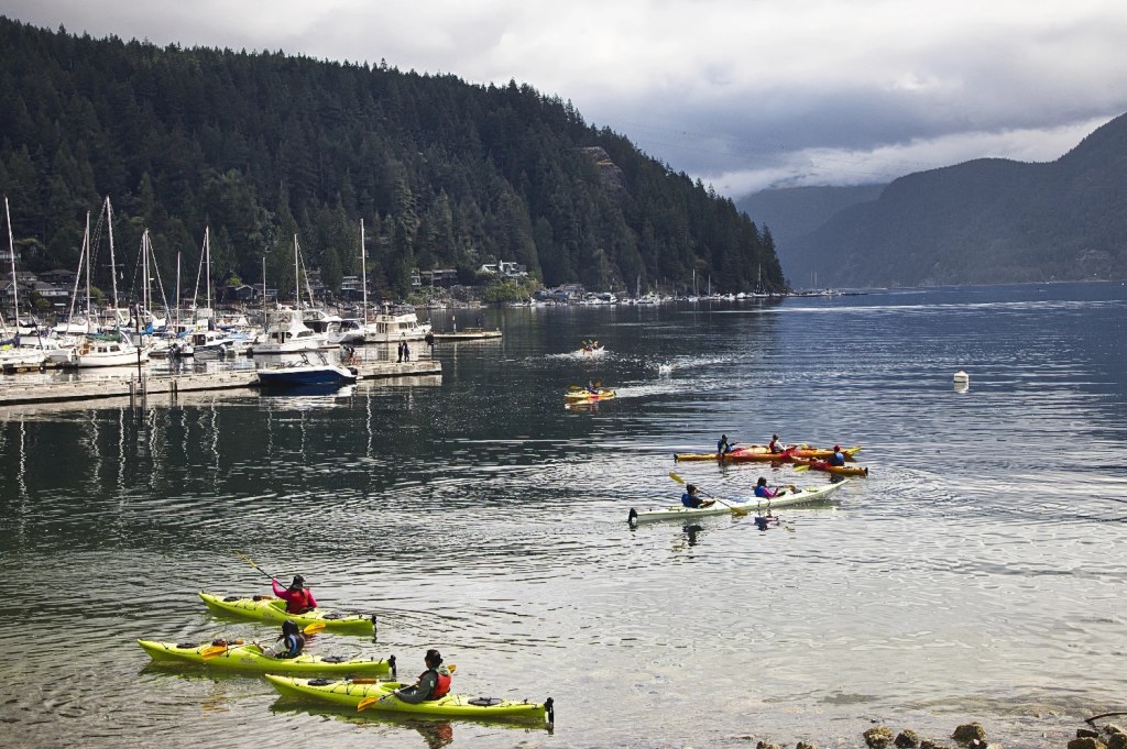 Kayaks, Deep Cove, BC
