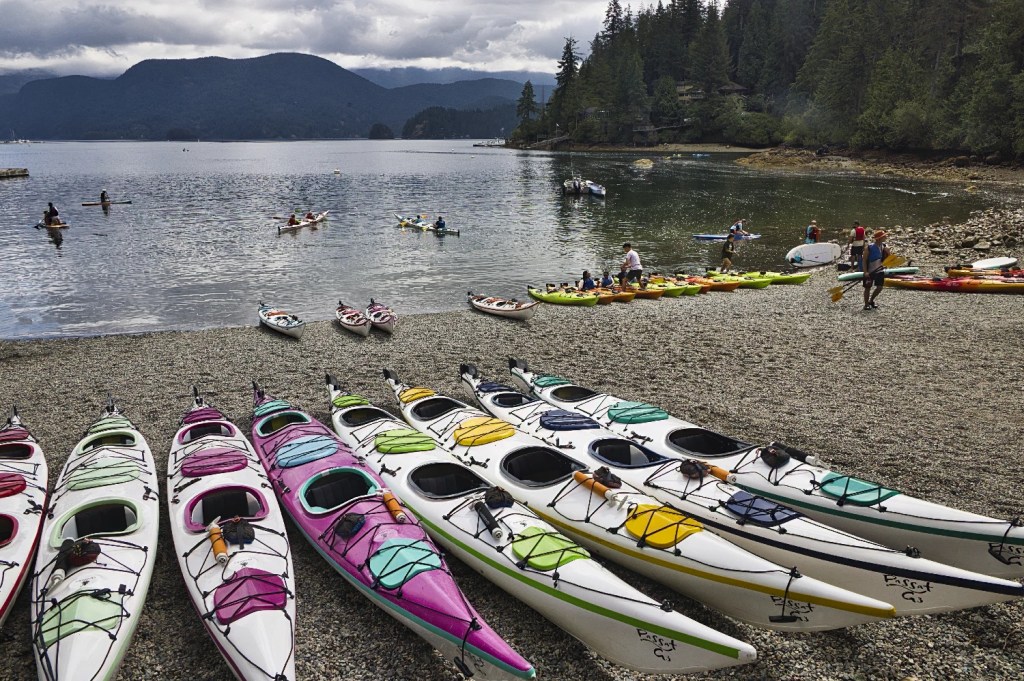 Kayaks, Deep Cove, BC