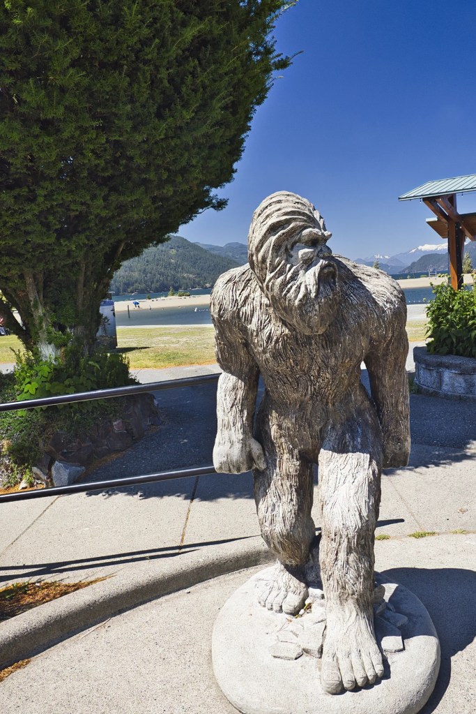 Big Foot Statue, Harrison Lake, BC