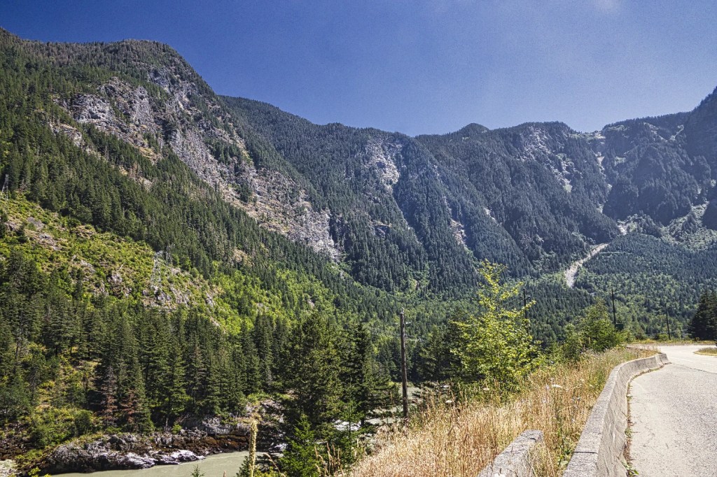 Fraser River Canyon, Hwy 1, BC