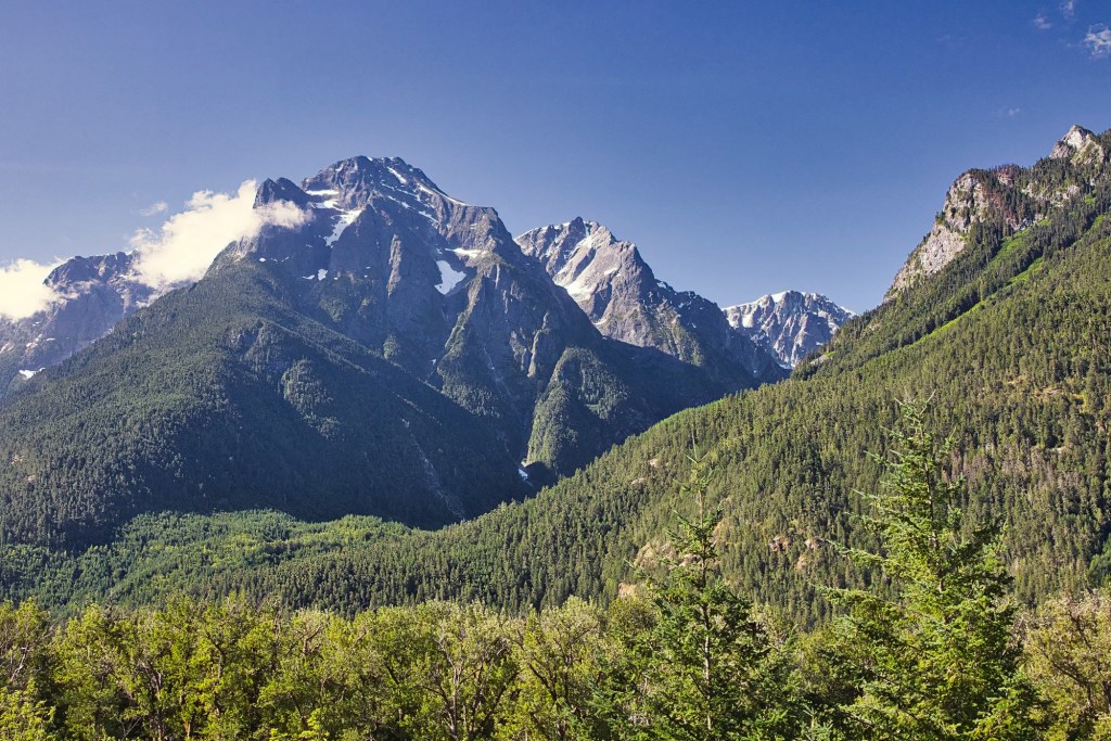 Stupendous Viewpoint, 50 mm View, Hwy 20, BC