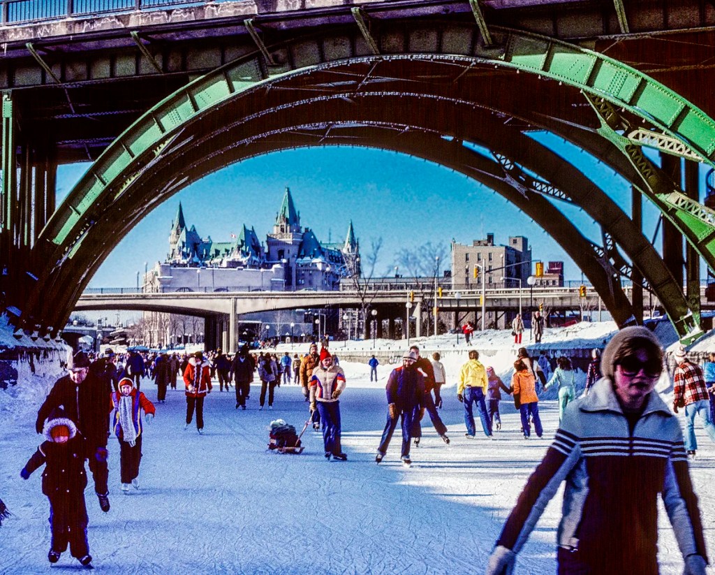 Rideau Canal Skating Rink, Ottawa ON, Canada